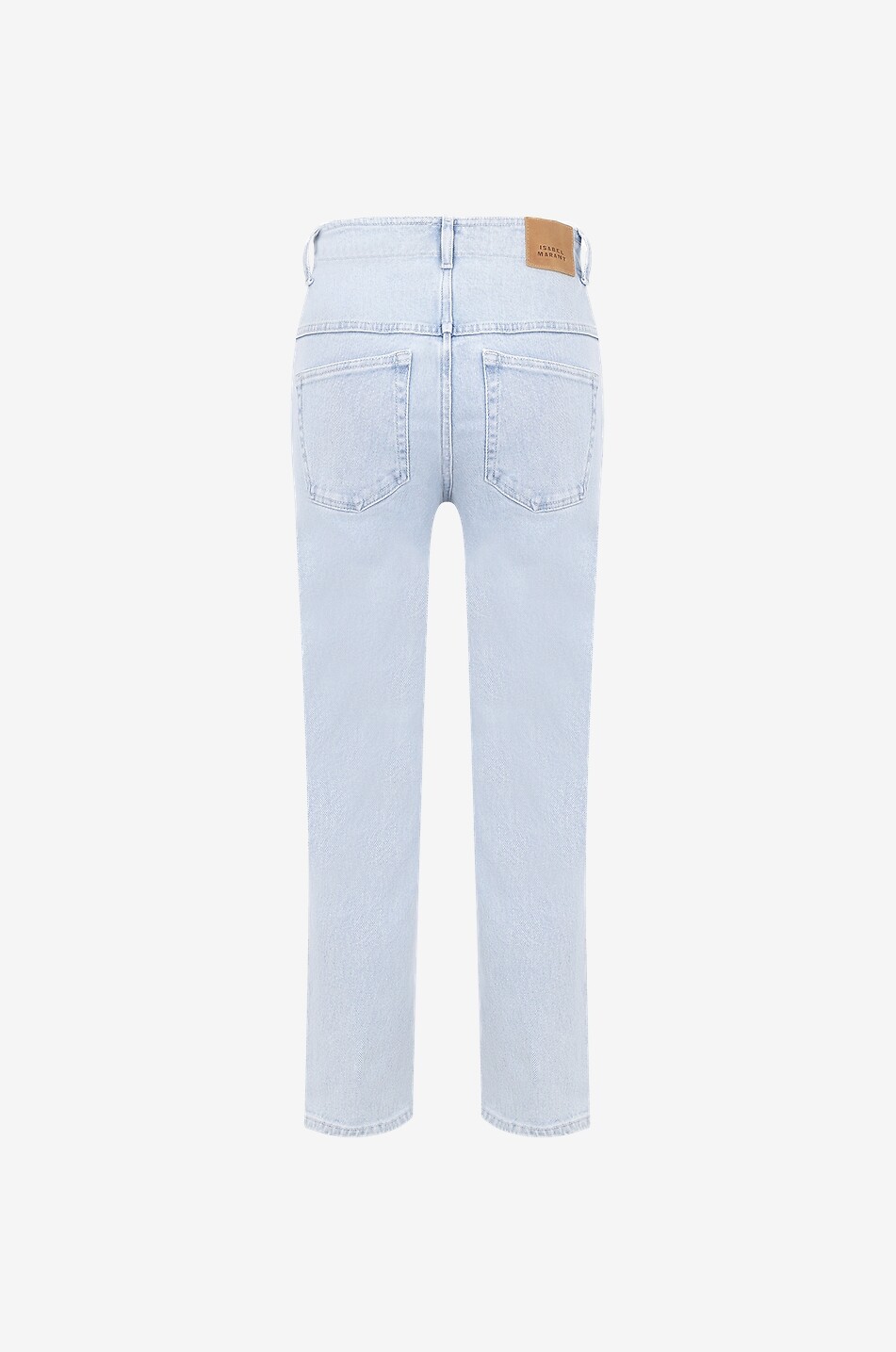 ISABEL MARANT Verkürtze Slim-Fit-Jeans mit hohem Bund Niliane Damen HELLBLAU 2