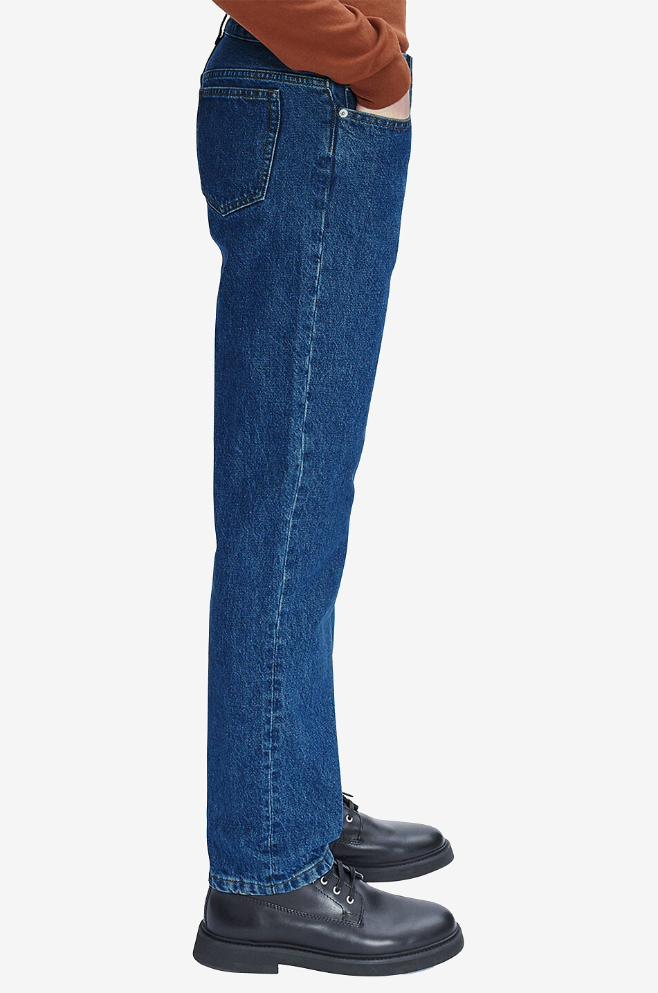 Leicht ausgewaschene gerade Jeans Martin