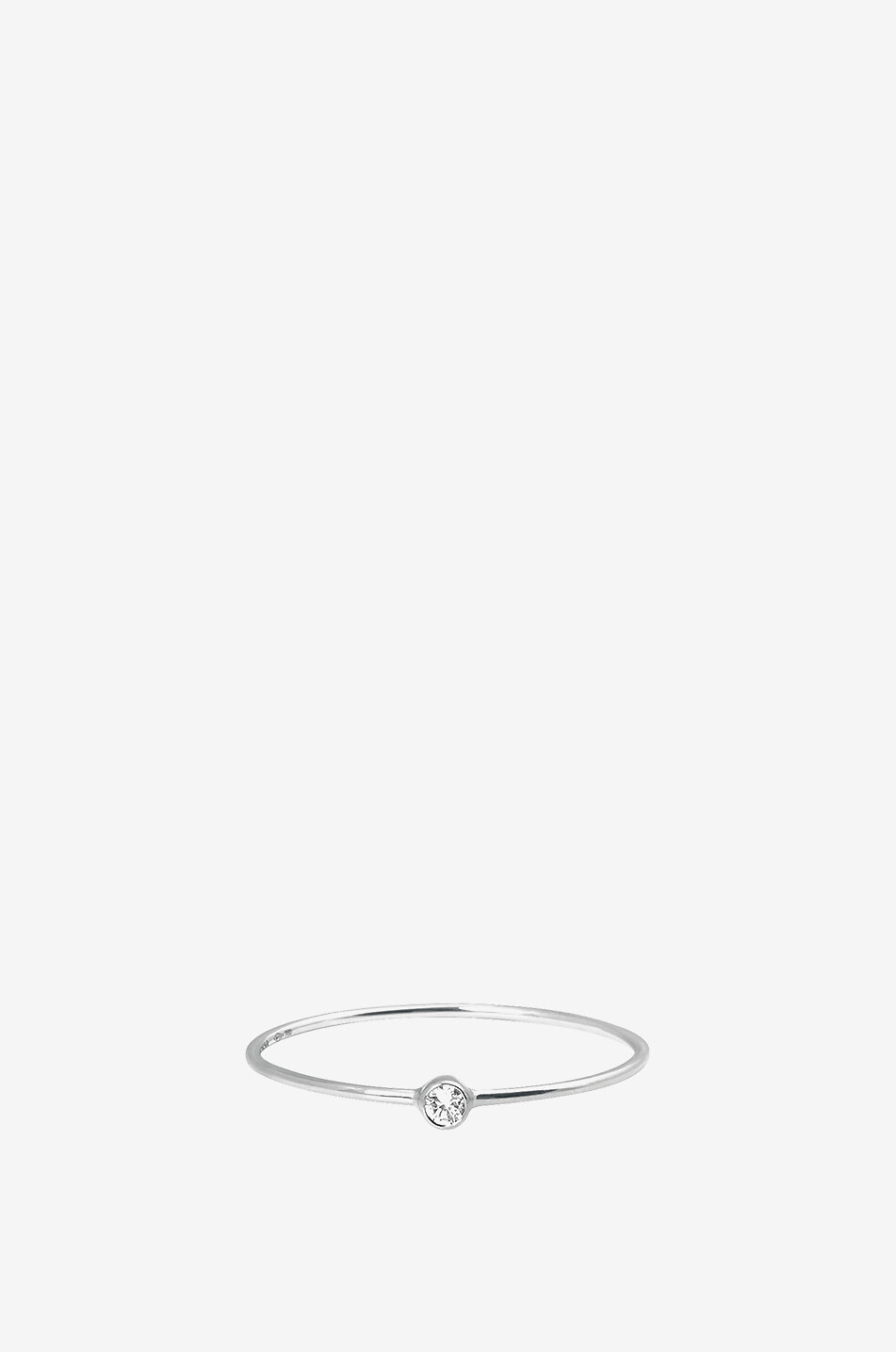 VANRYCKE Ring aus Weissgold und Diamant One Damen WEISS 1