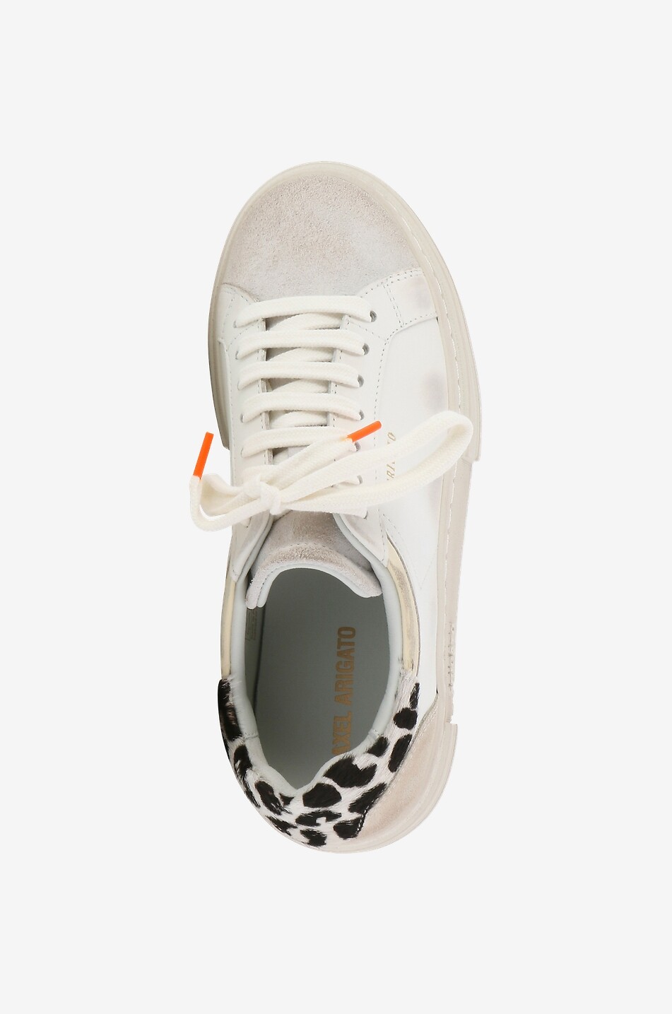 Baskets basses à lacet en cuir Atlas Distressed