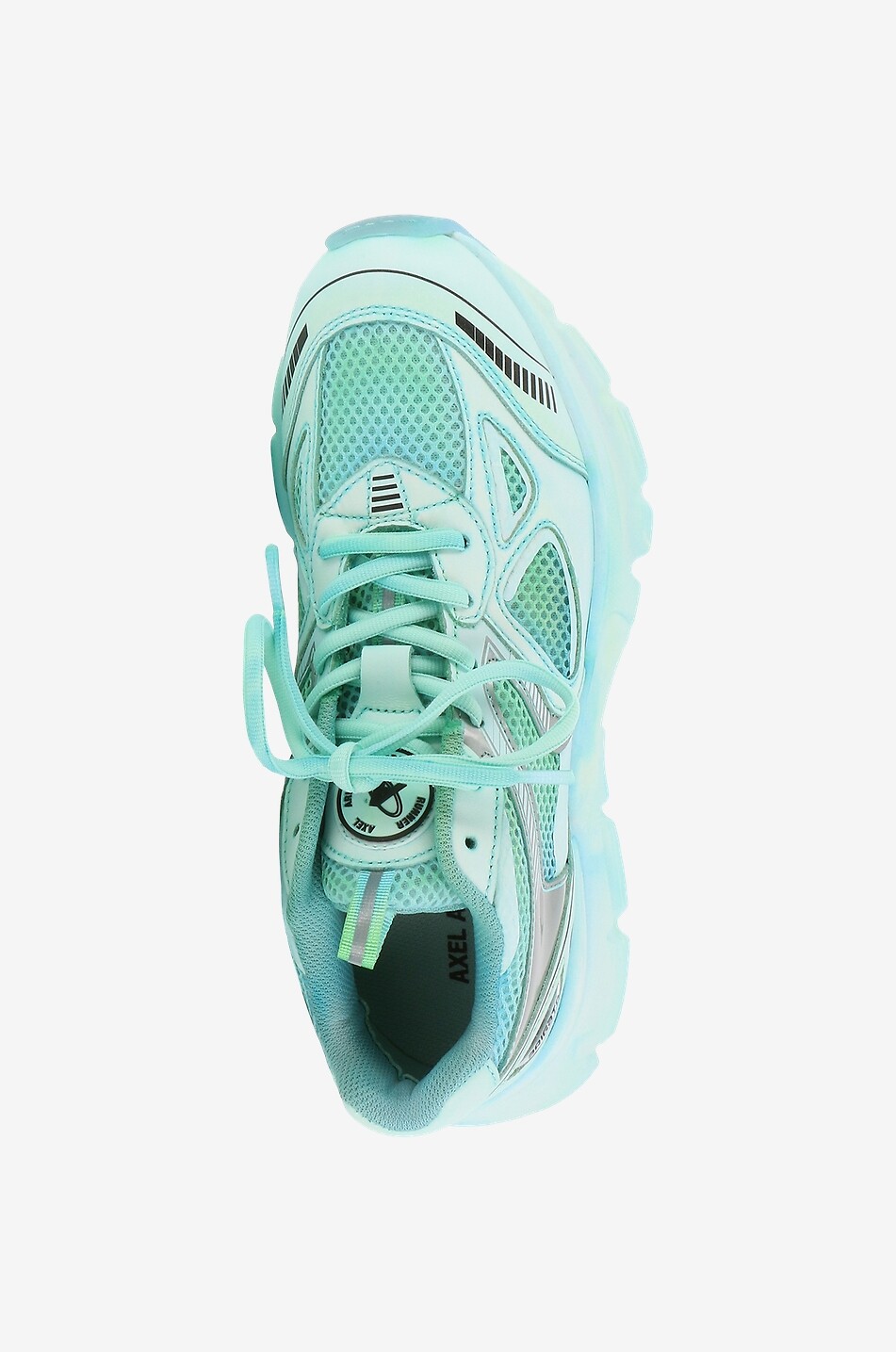Niedrige Schnürsneakers aus Leder Marathon Dip-Dye Runner