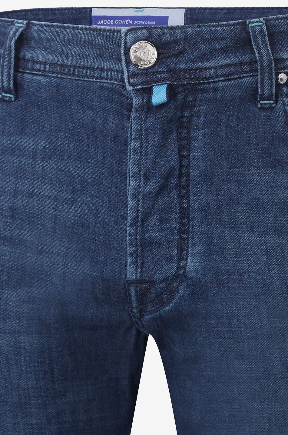 JACOB COHEN Jean droit en coton Bard Homme BLEU MOYEN 6