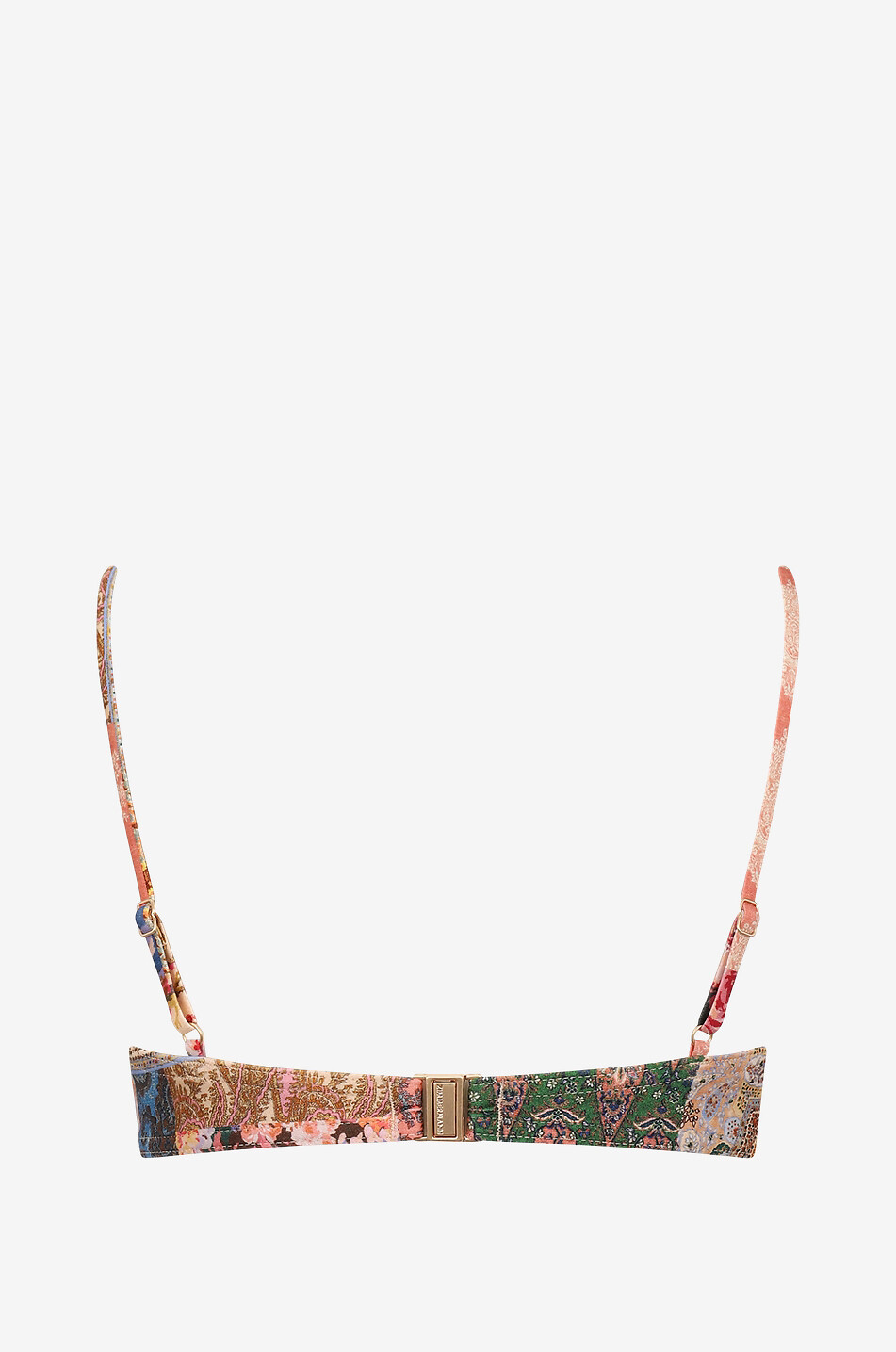 Haut de bikini triangle Devi Plunge V Wire