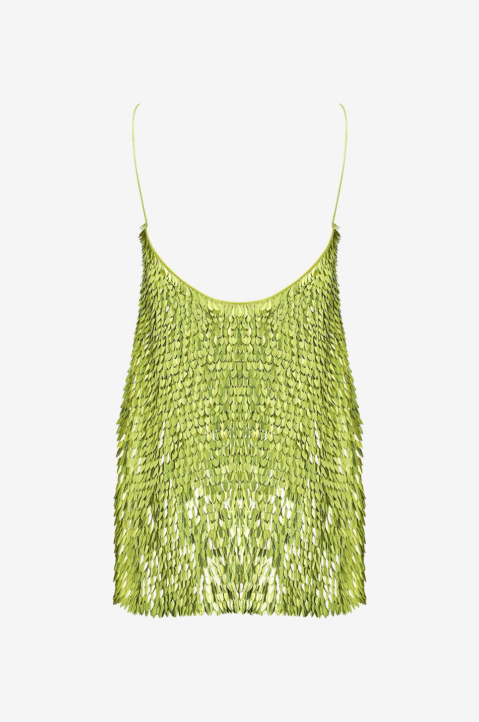 RETROFETE Nara sequin embroidered strappy mini dress Women GREEN 2
