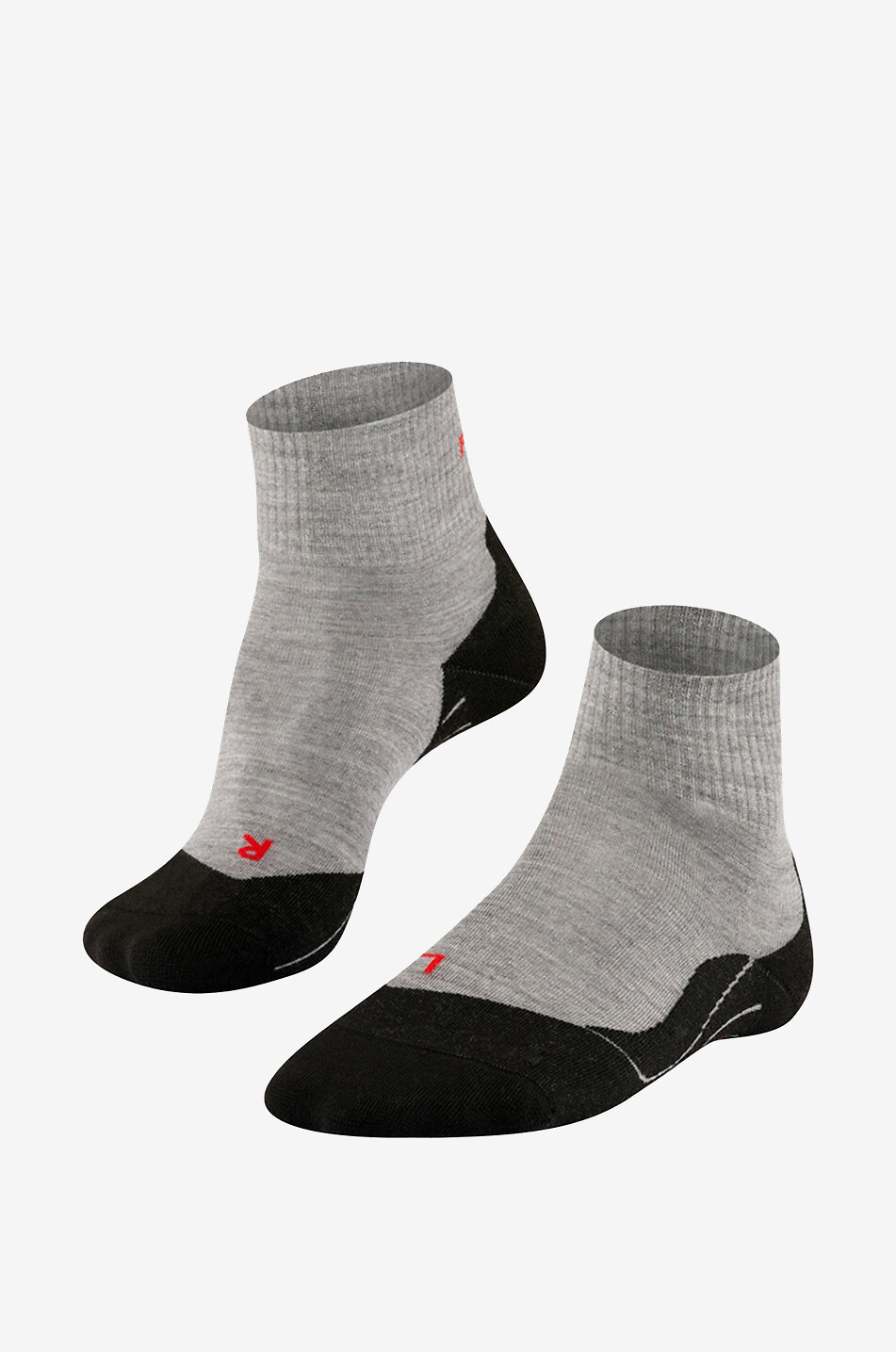 FALKE Trekking-Socken aus Wolle TK5 Wander Short Herren HELLGRAU 1