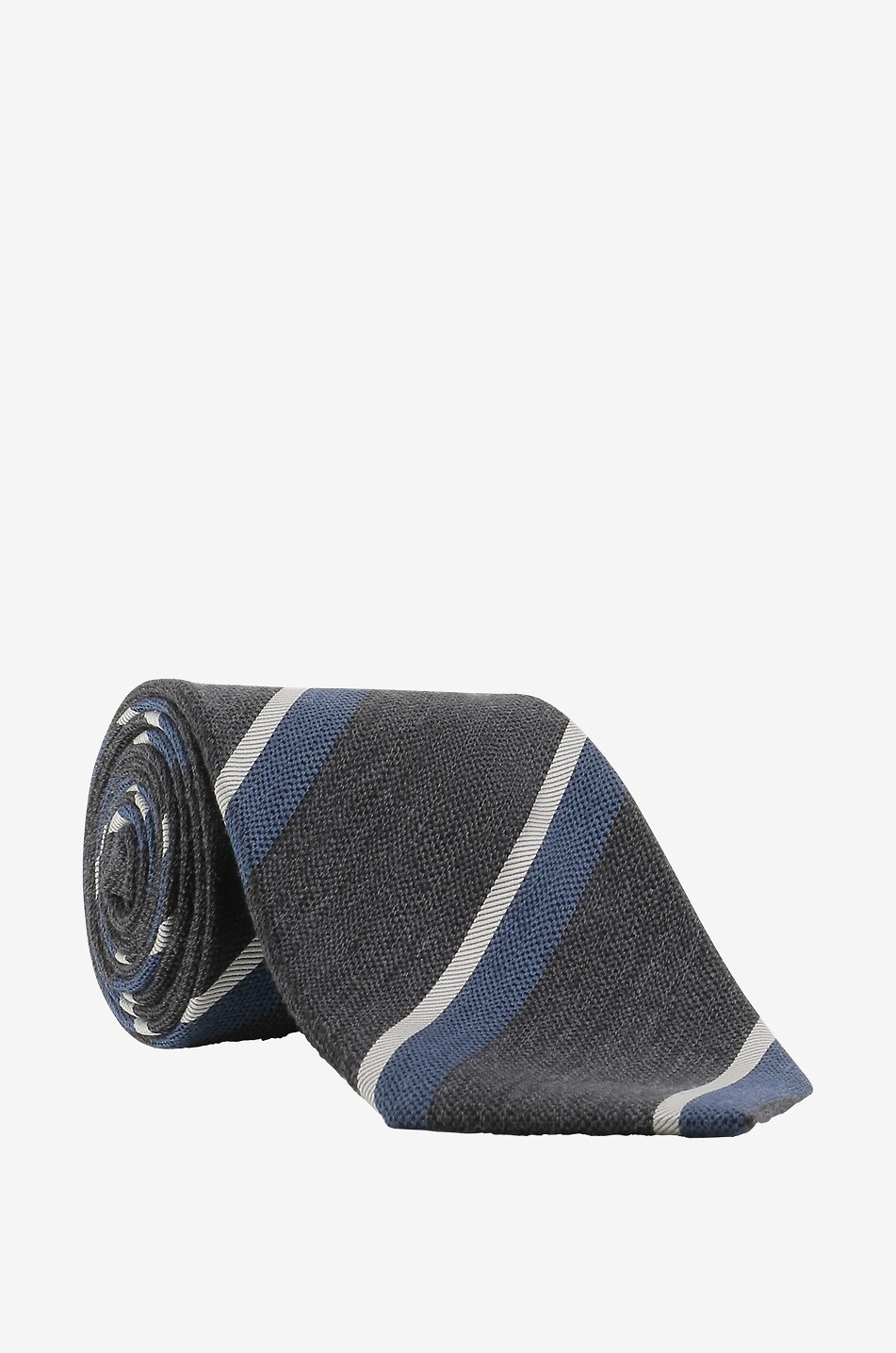 Taro silk and wool tie