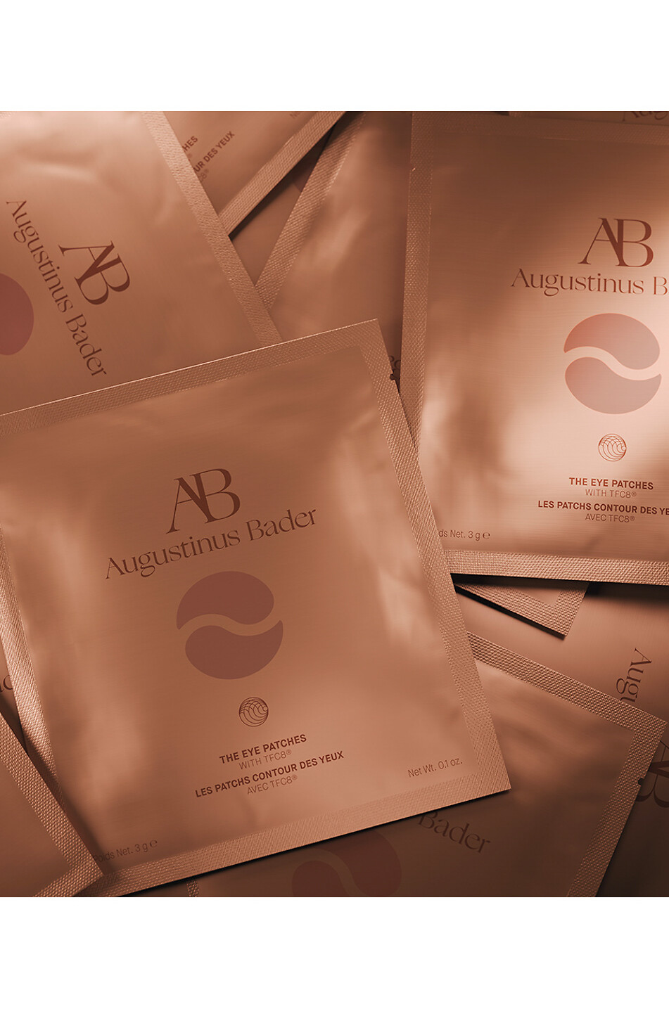 AUGUSTINUS BADER Augenpads mit TFC8 - 6er-Pack Unisex Farblos 7