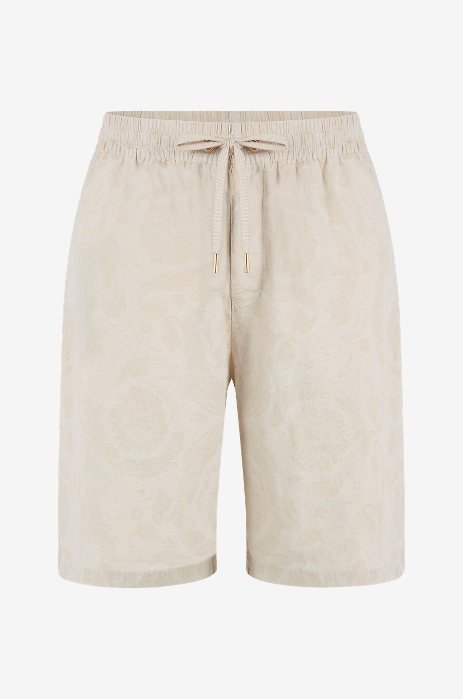 Jacquard-Shorts aus Chambray-Jacquard Barocco Silhouette