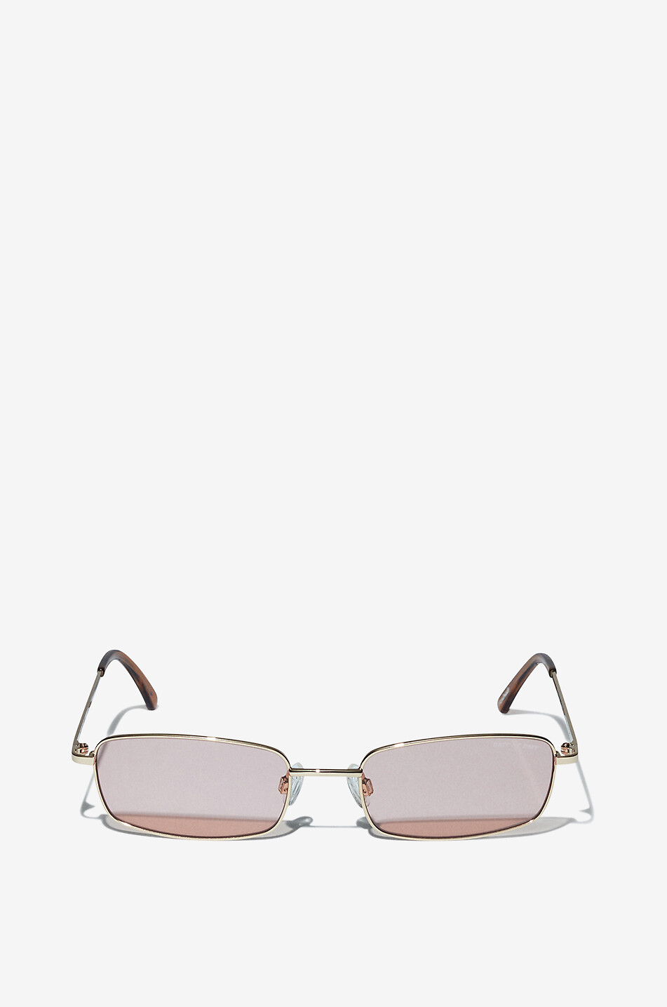 Olsen rectangular metal sunglasses