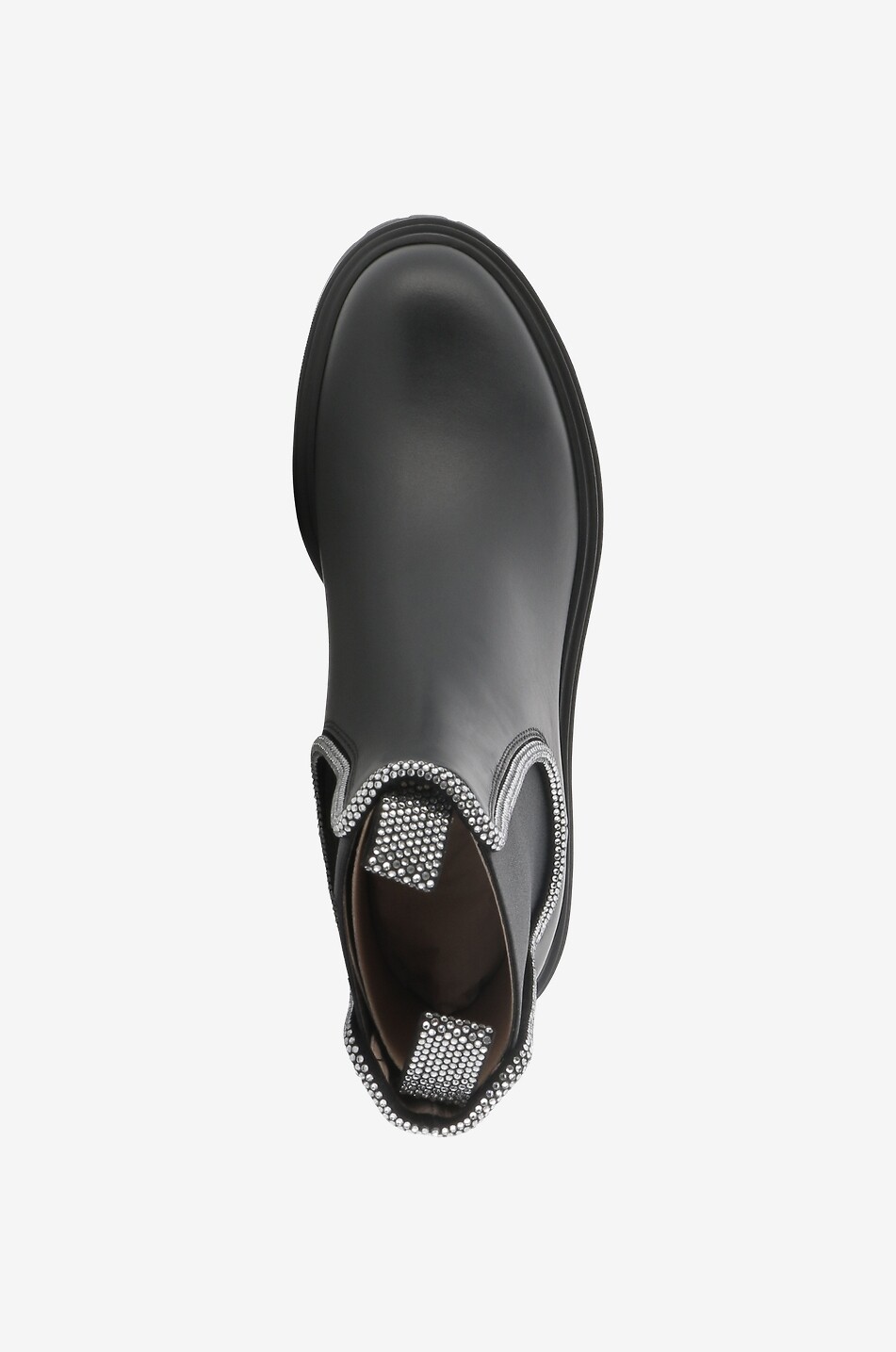 Bottines chelsea en cuir lisse Crystal Chester