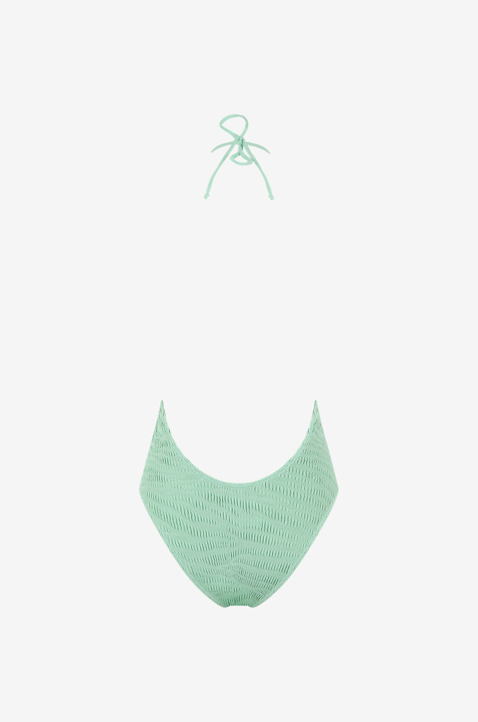 BOND-EYE Maillot de bain à découpe Bisou Femme VERT CLAIR 2