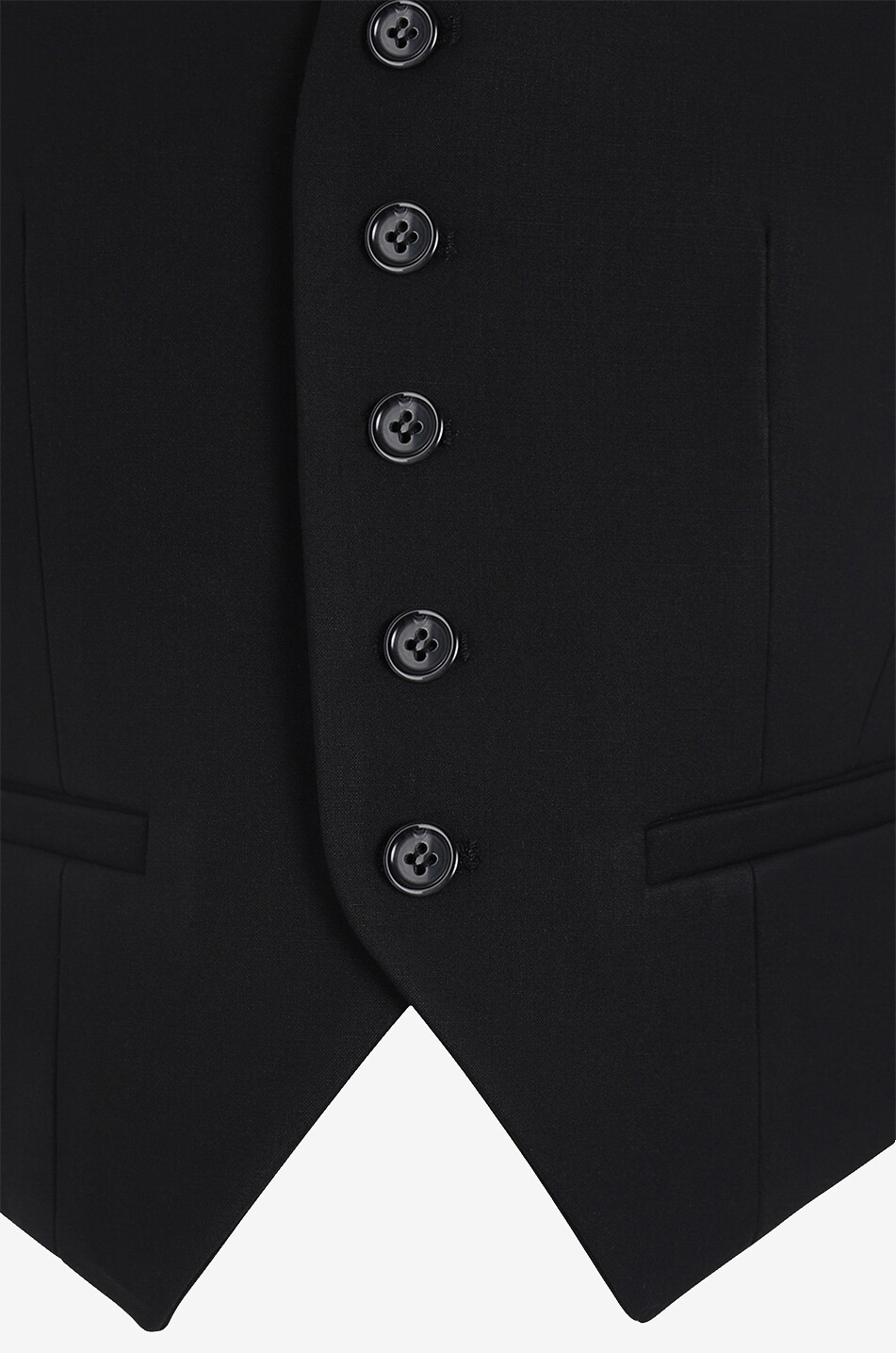 THE FRANKIE SHOP Gelso single-breasted waistcoat Women BLACK 3