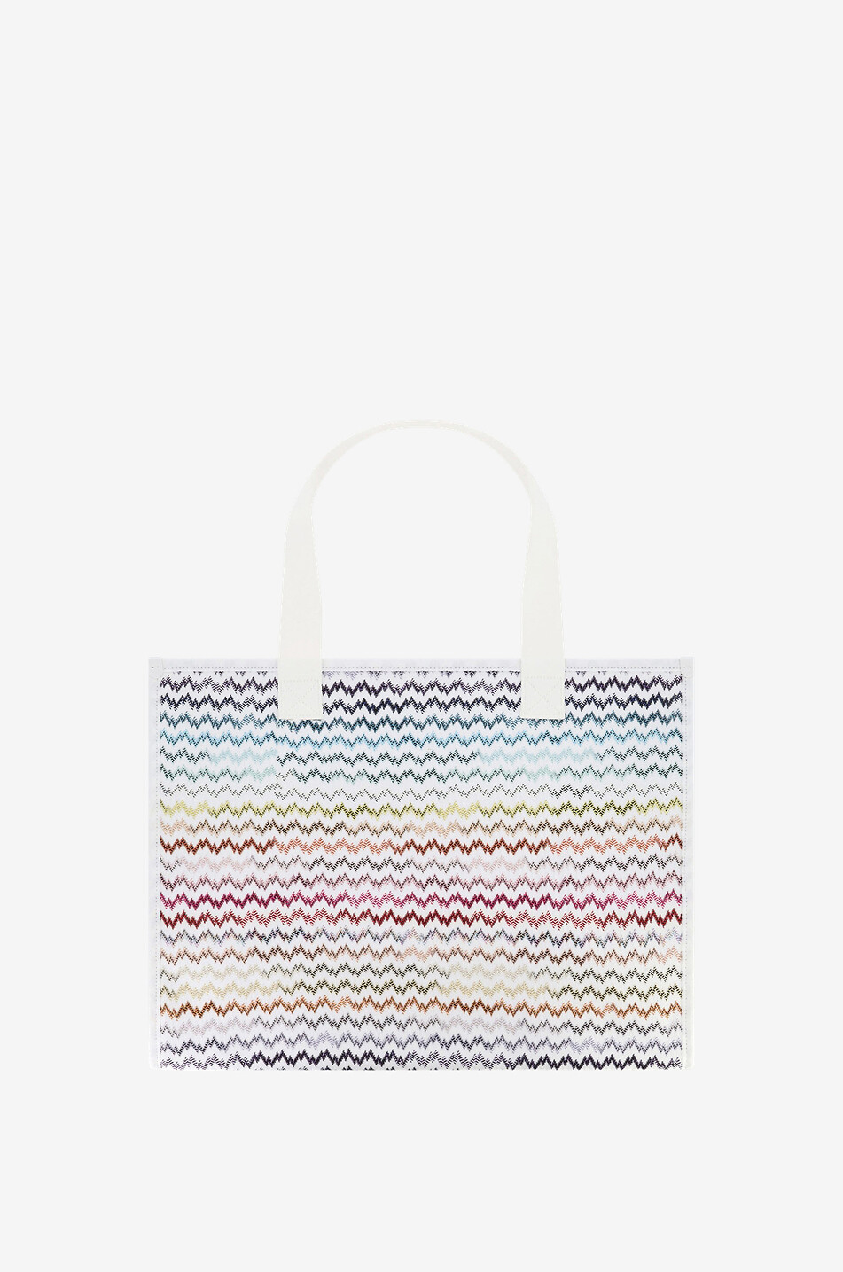 Sac cabas en maille à chevrons scintillants