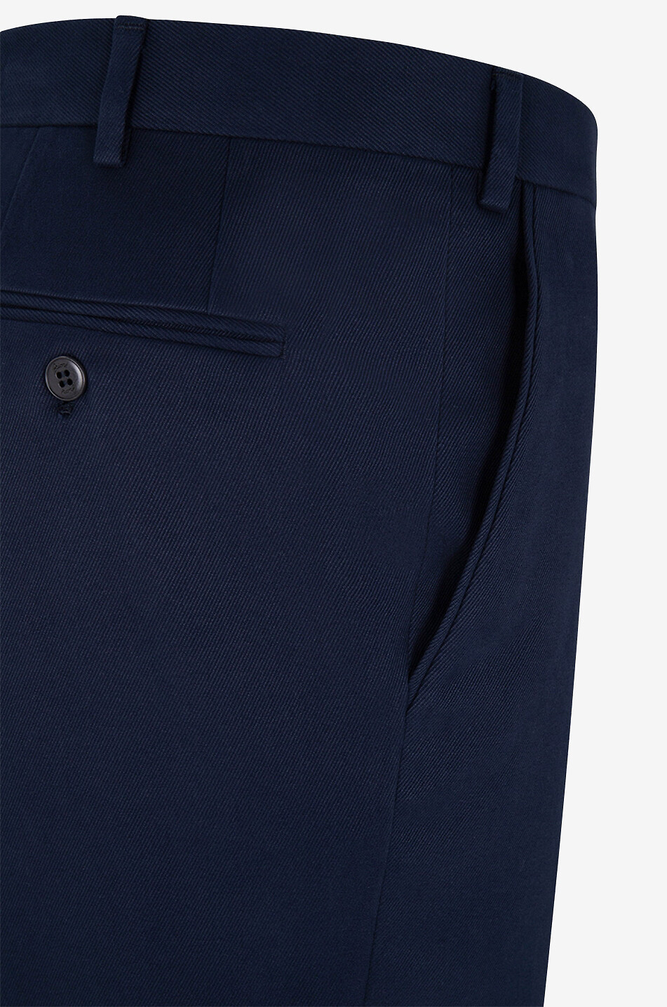 BRIONI Cotton classic trousers Men DARK BLUE 3