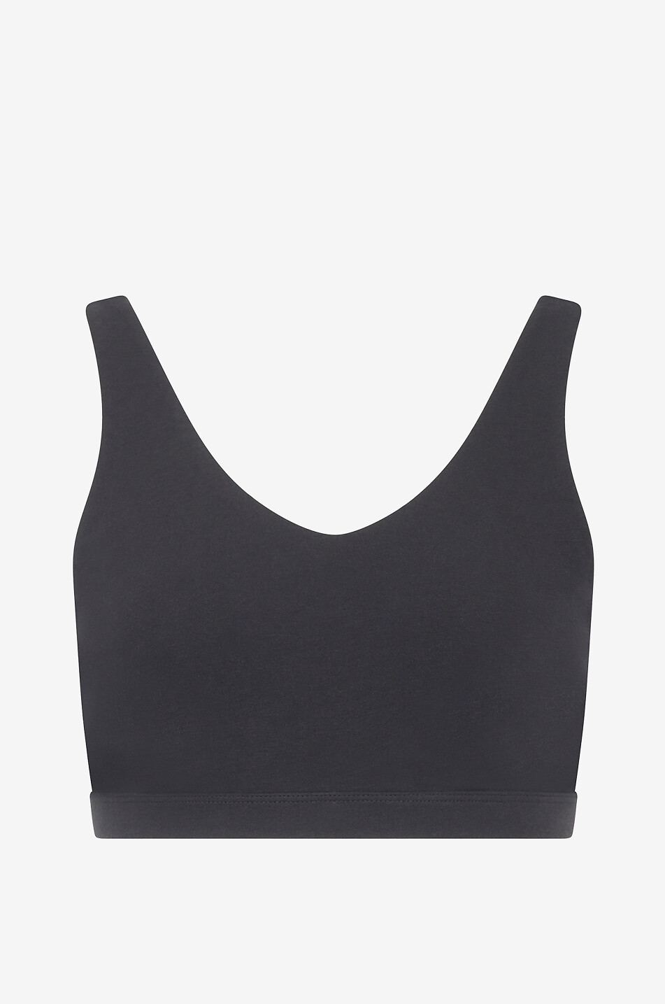 SKIN Belezza organic Pima cotton bra Women BLACK 1