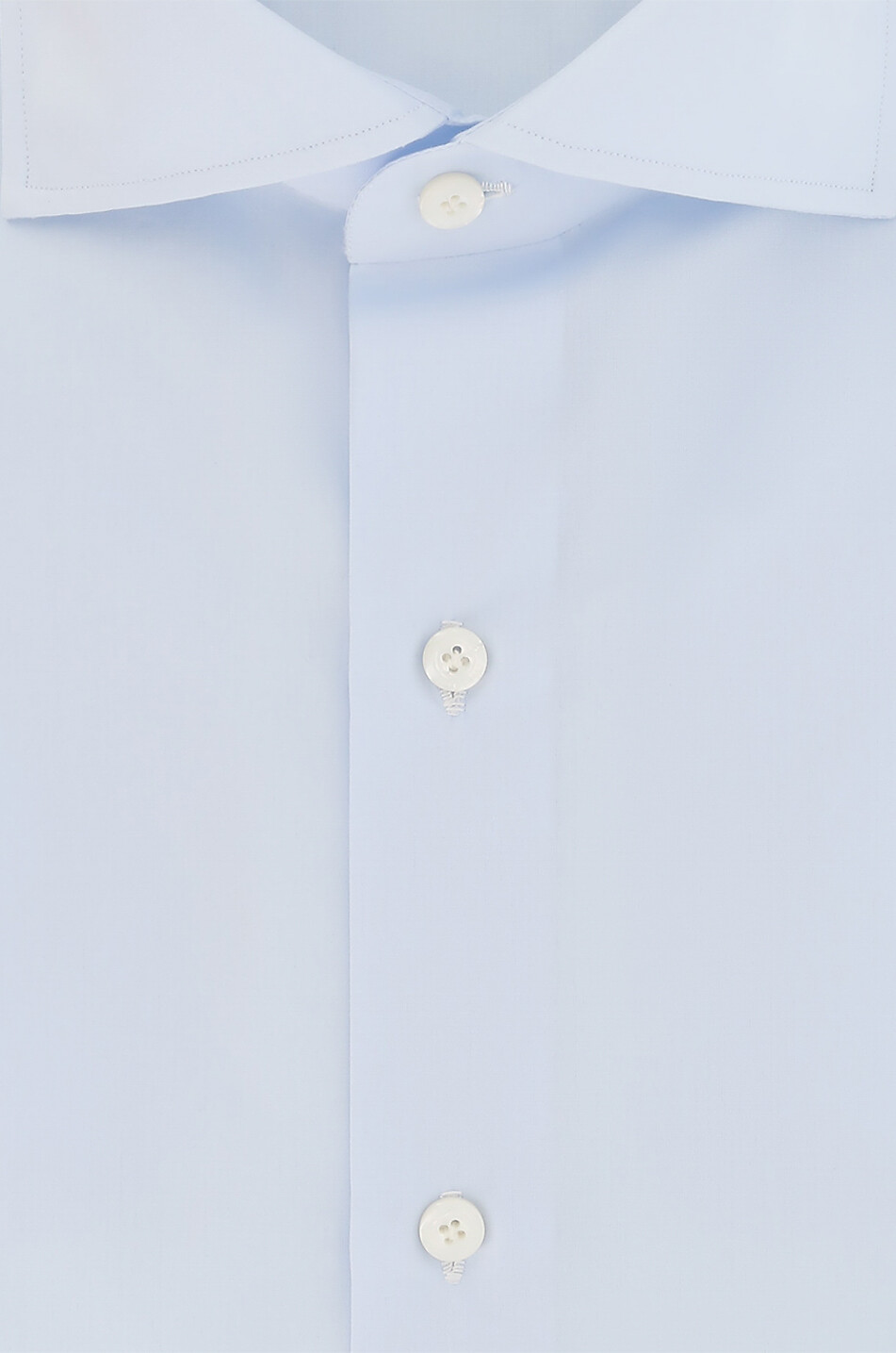 FINAMORE Chemise en coton Edoardo Homme BLEU CLAIR 2