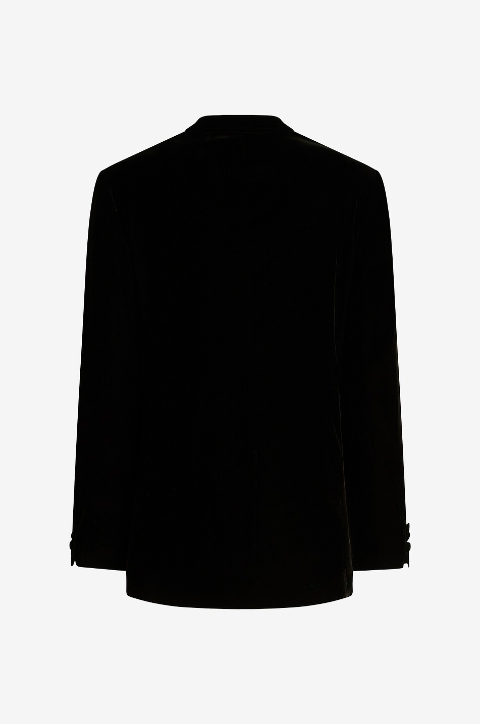 Einreihiger Samt-Oversize-Blazer