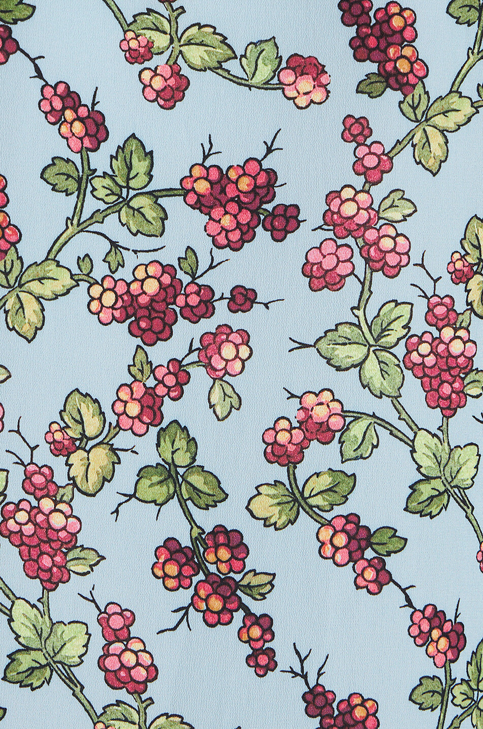 Strand-Kaftan aus Crêpe Berries