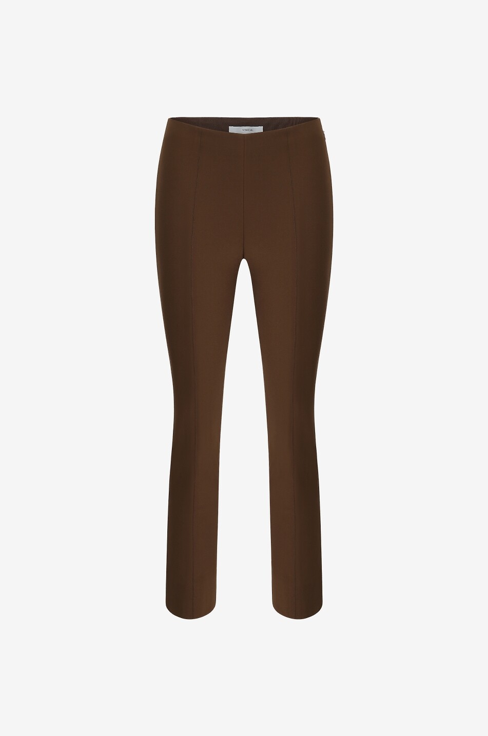 VINCE Leggings mit hoher Taille aus Ponte Damen BRAUN 1