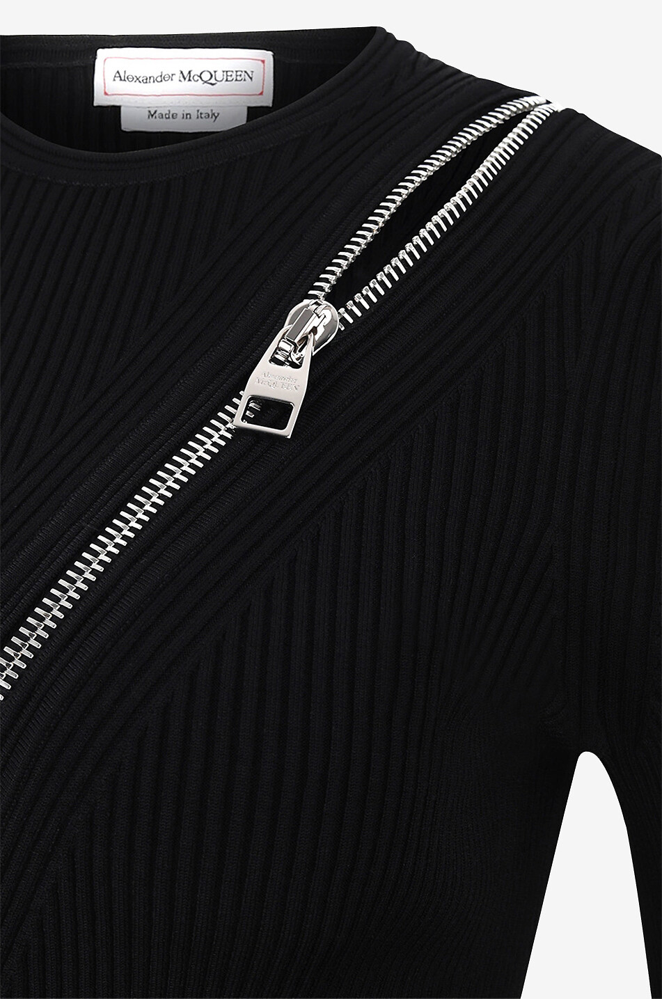 Pull chaussette fendu zippé