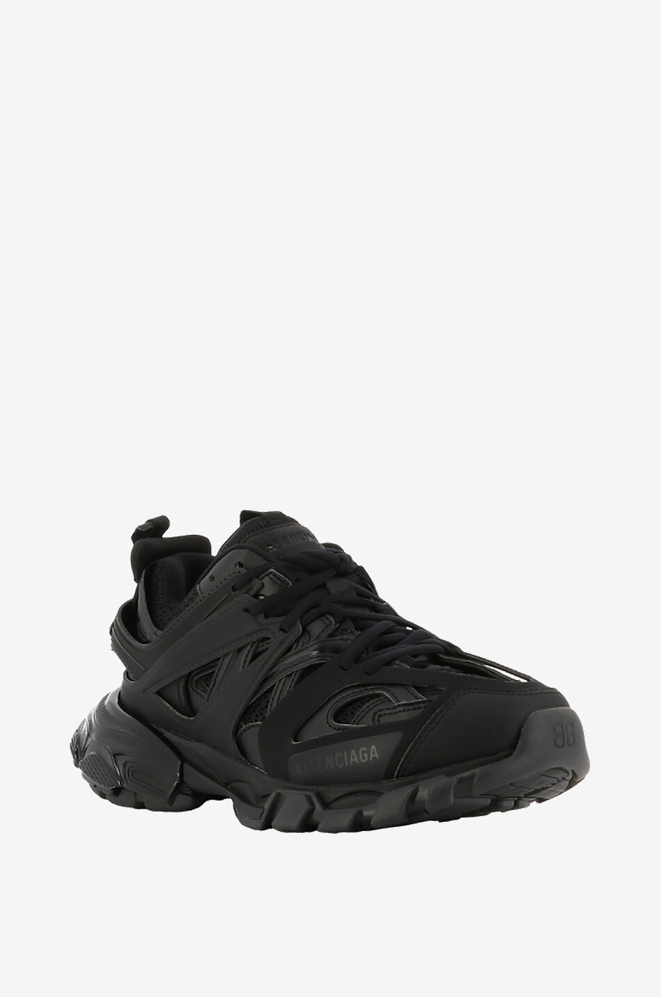BALENCIAGA Niedrige Materialmix-Sneakers Track Clearsole Damen SCHWARZ 1