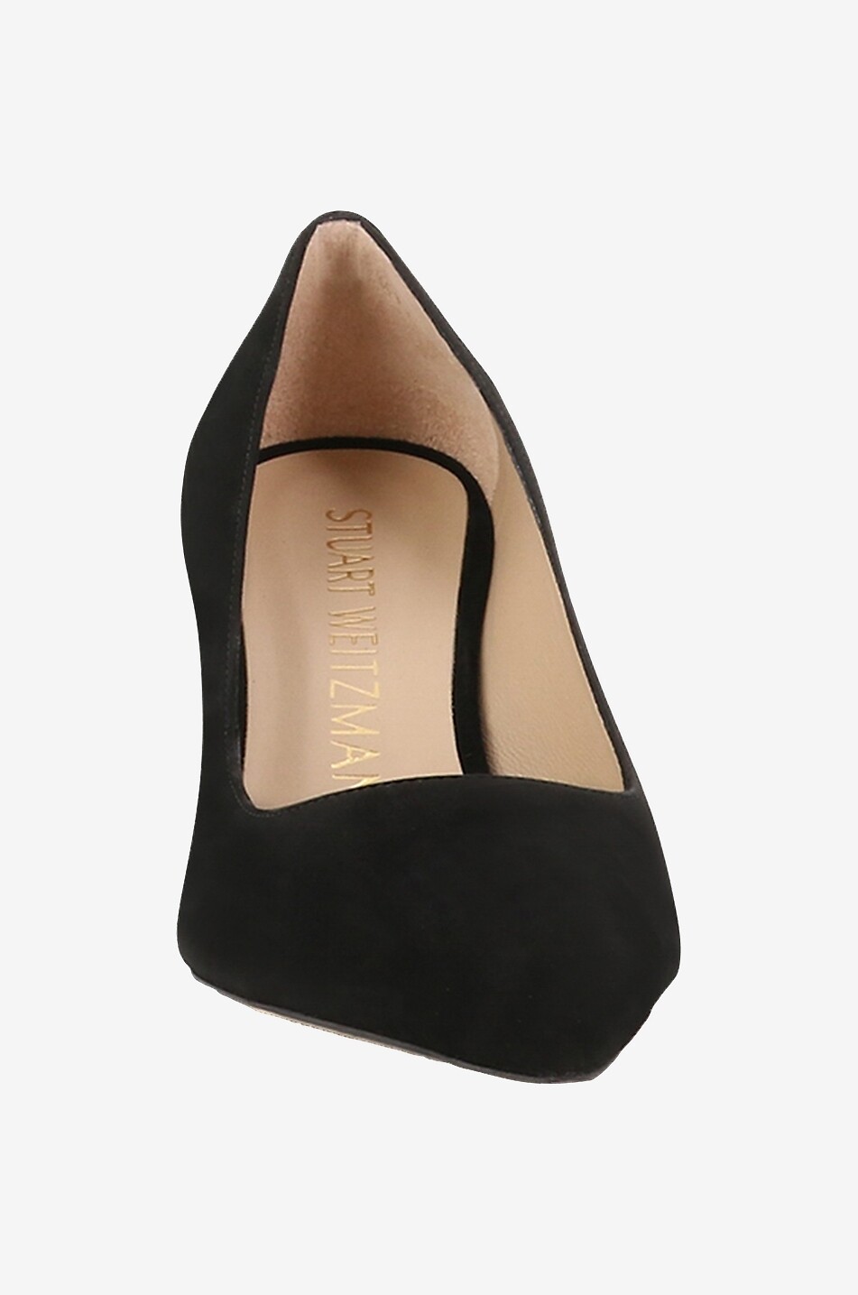 Escarpins noirs ouverts à talons avec franges pas cher