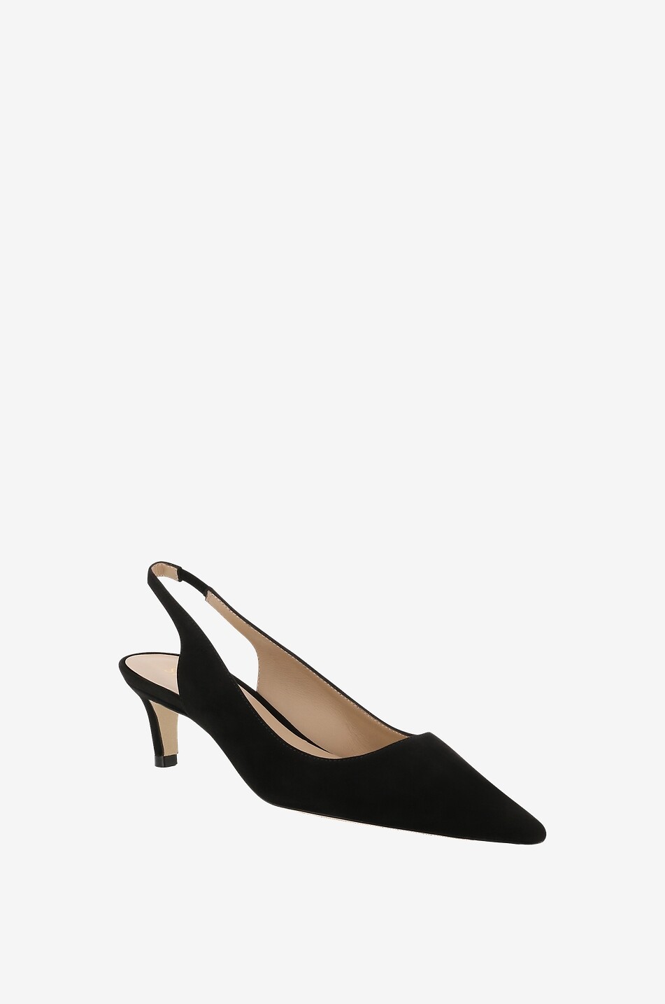 STUART WEITZMAN Escarpins en daim à bride arrière Stuart 50 Femme NOIR 1