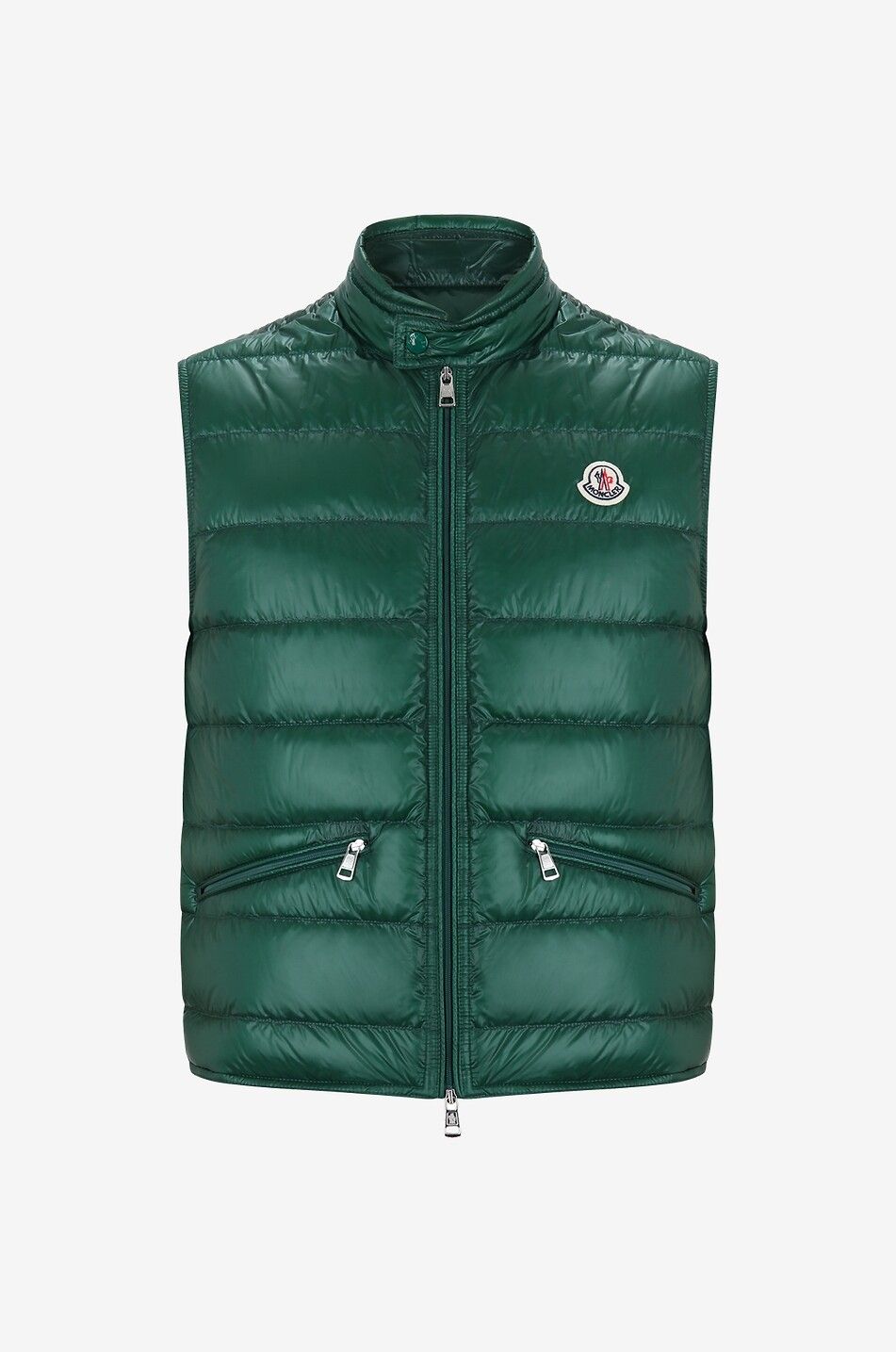 Gui glossy nylon quilted down vest