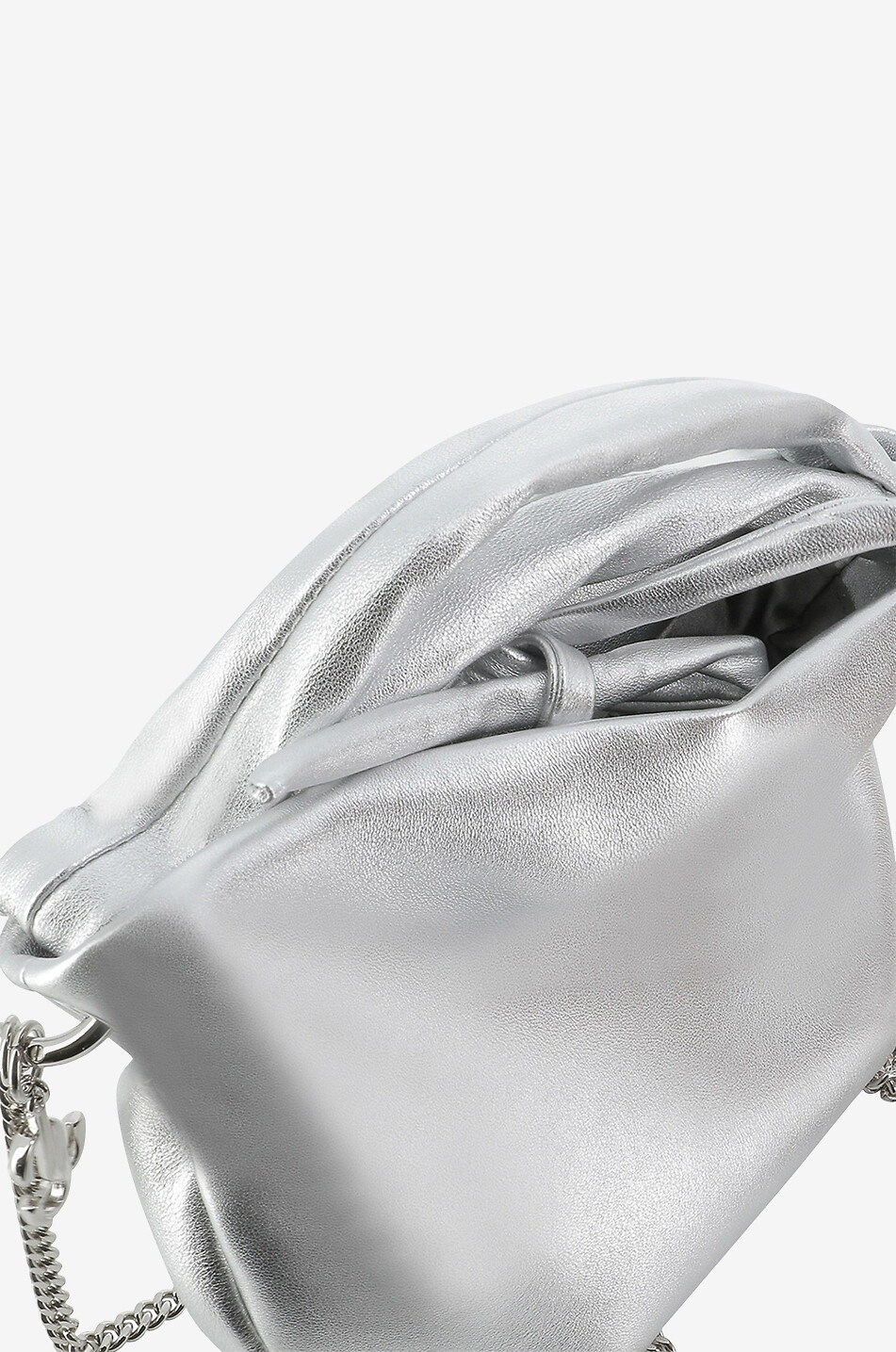 Handtasche aus Metallic-Nappaleder Bonny