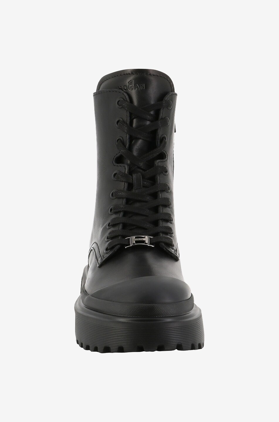 Schnürstiefeletten mit Gummikappen H619