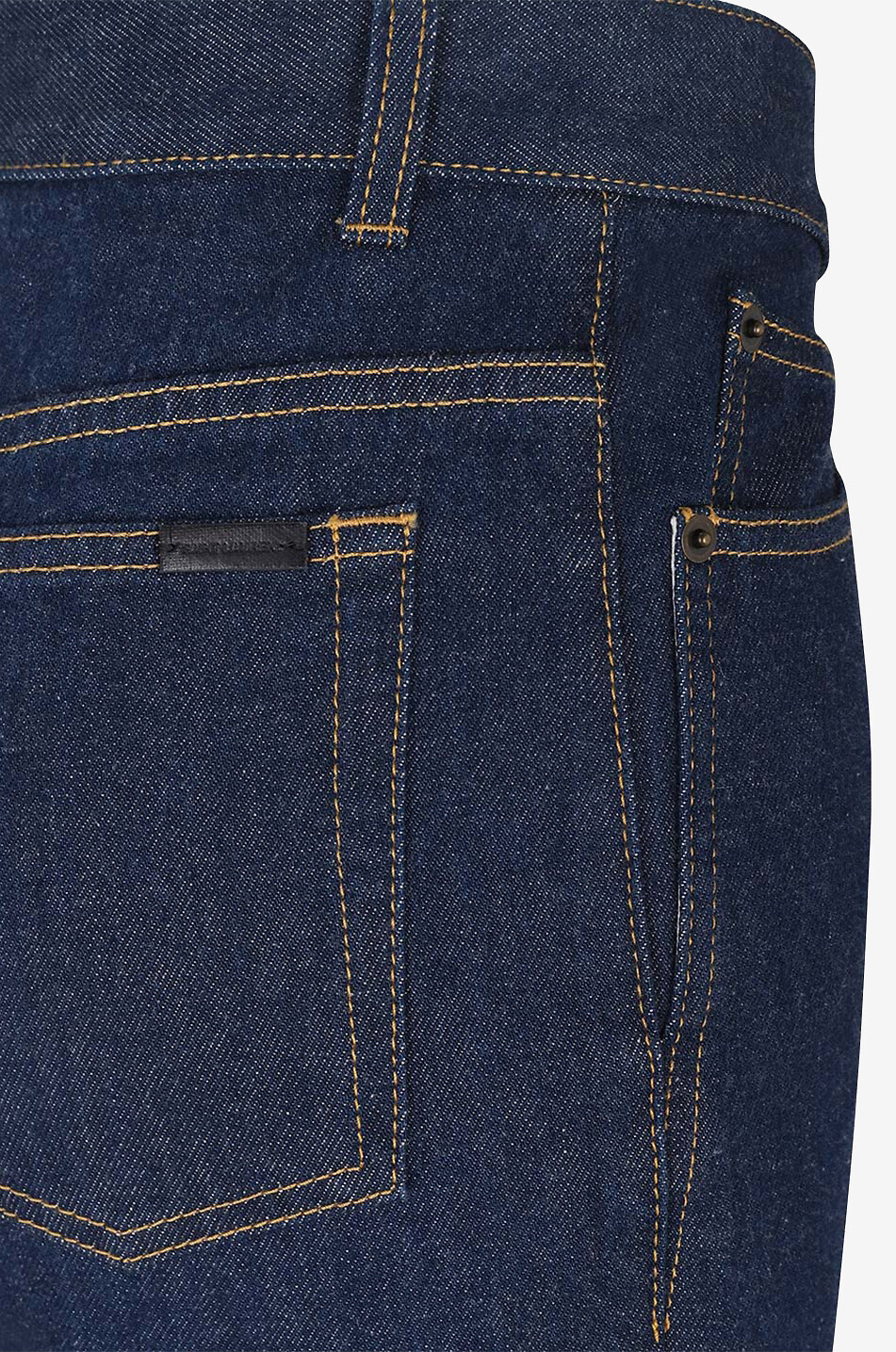 Clyde Medium Blue Rinse denim wide-leg jeans