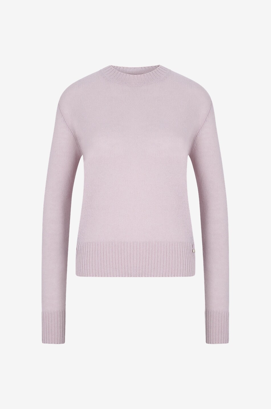 HERNO Resort cashmere round neck jumper Women LIGHT PURPLE 1