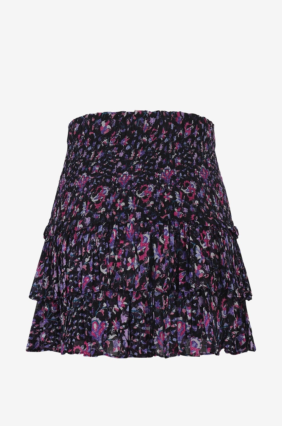 MARANT ETOILE Minijupe fleurie en coton Naomi Femme MULTICOLORE 2