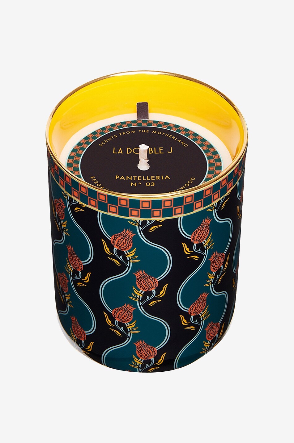 Bougie parfumée en pot en porcelaine