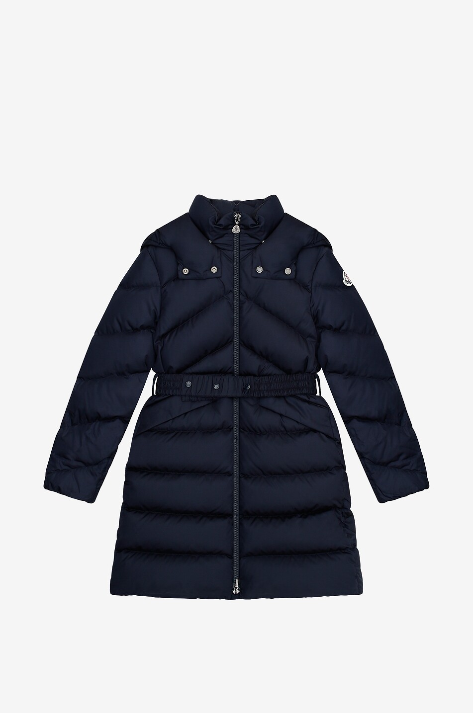 Agot slim-fitted mid-length girl's down jacket