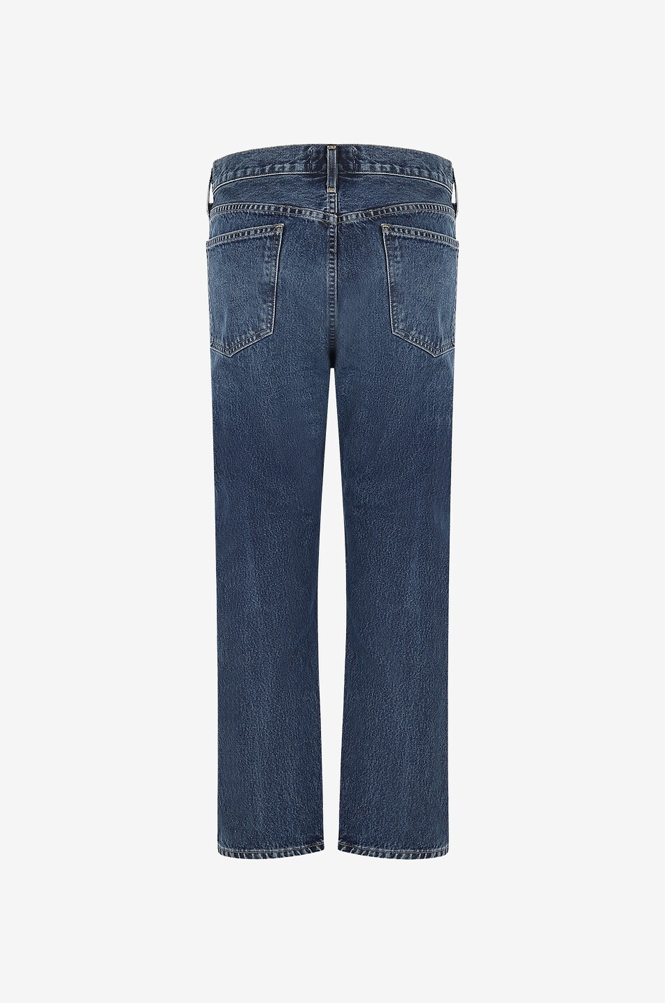 AGOLDE Parker cotton straight leg jeans Women BLUE 2