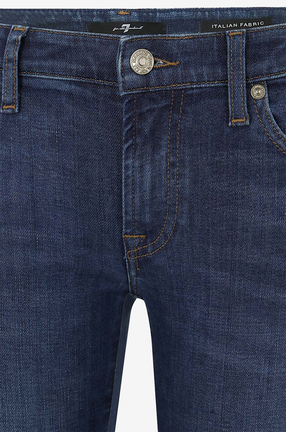7 FOR ALL MANKIND Skinny-Fit Jeans aus Baumwolle Pyper Skinny Fit Damen DUNKELBLAU 3