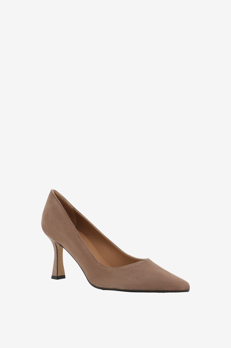 Escarpin en daim beige fashion