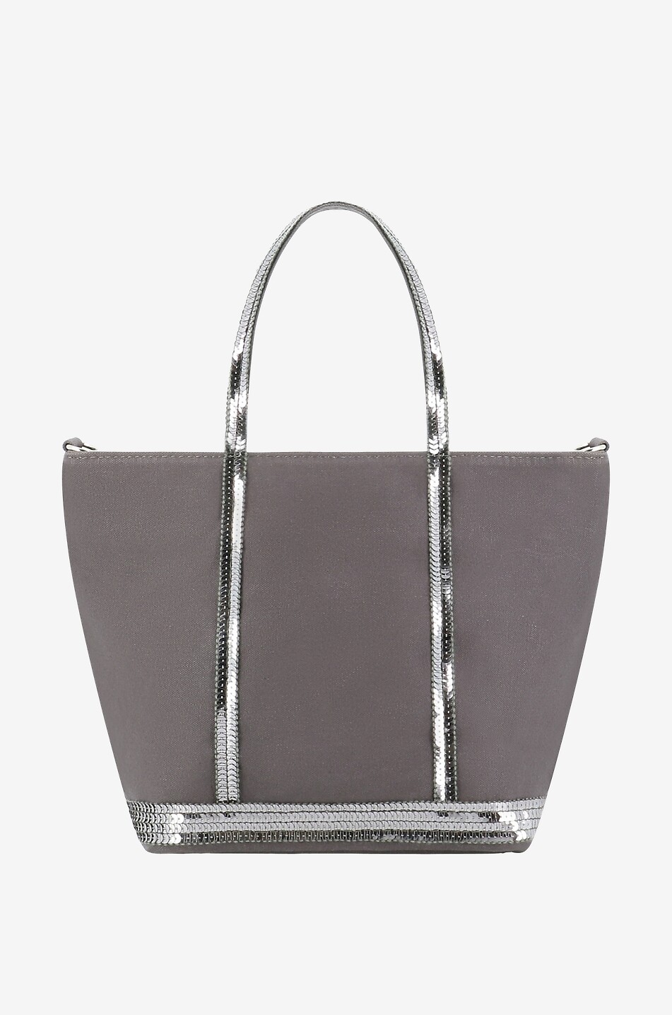 Cabas S sequinned canvas tote bag