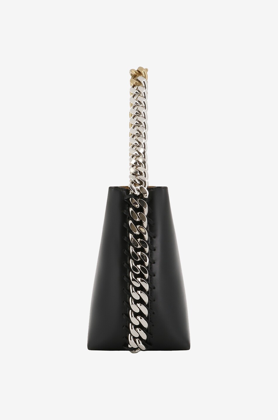 STELLA McCARTNEY Frayme faux nappa leather bucket bag Women BLACK 4