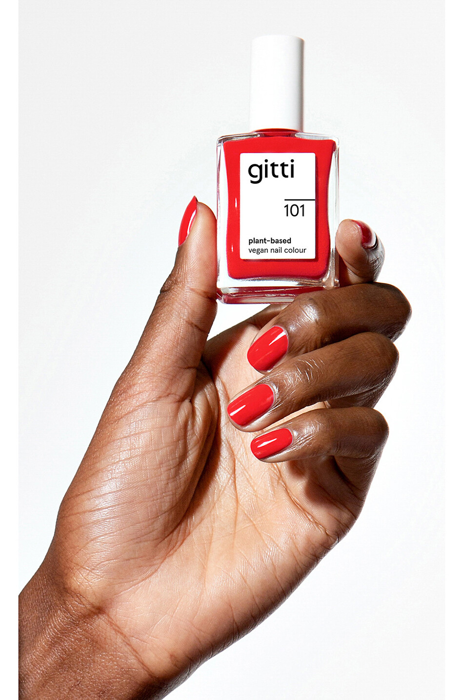 GITTI Nagellack plant-based no.101 Damen ROT 3