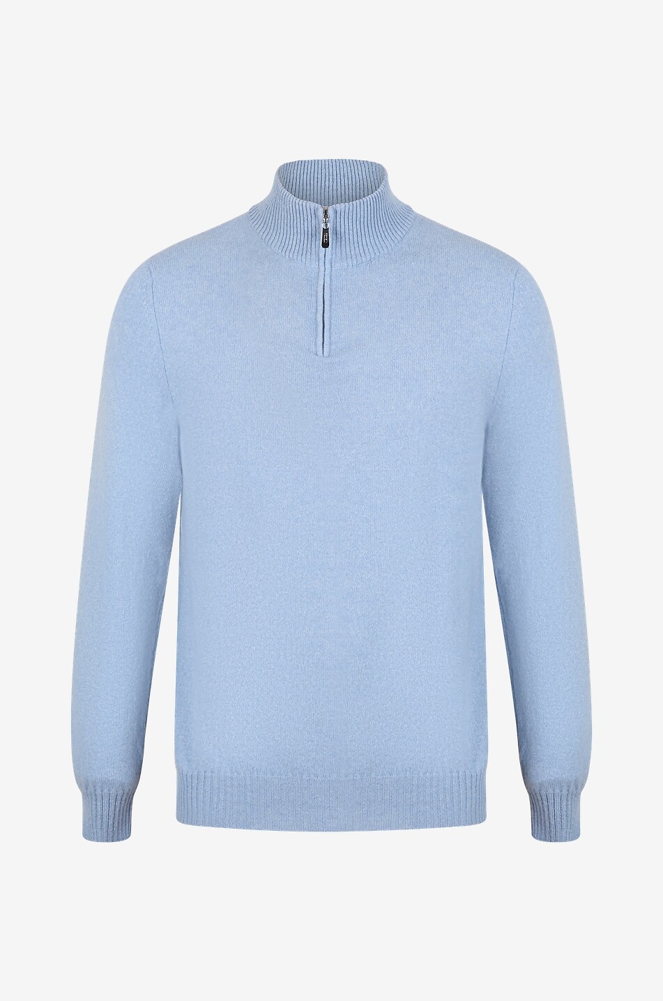 Pull à col montant zippé en cachemire Favonio