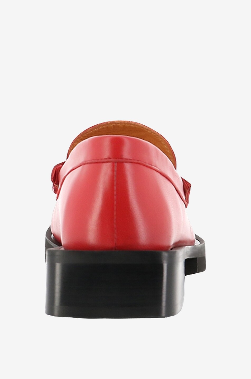 Mocassins en cuir lisse Butterfly Strass