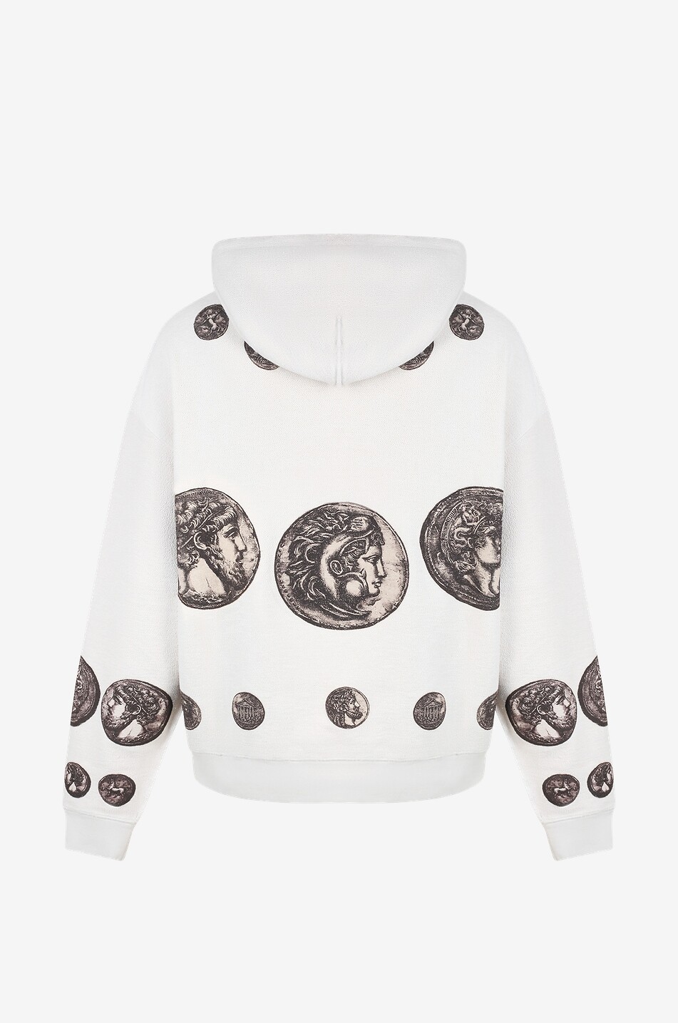 DOLCE & GABBANA Swear-shirt oversize à capuche Coins Homme MULTICOLORE 2
