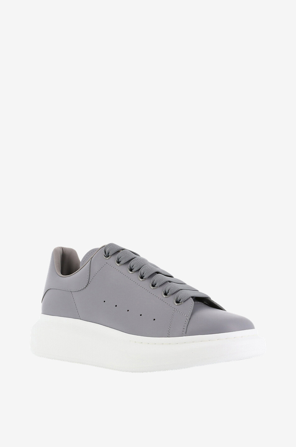ALEXANDER McQUEEN Baskets basses à lacets Oversize Homme GRIS 1