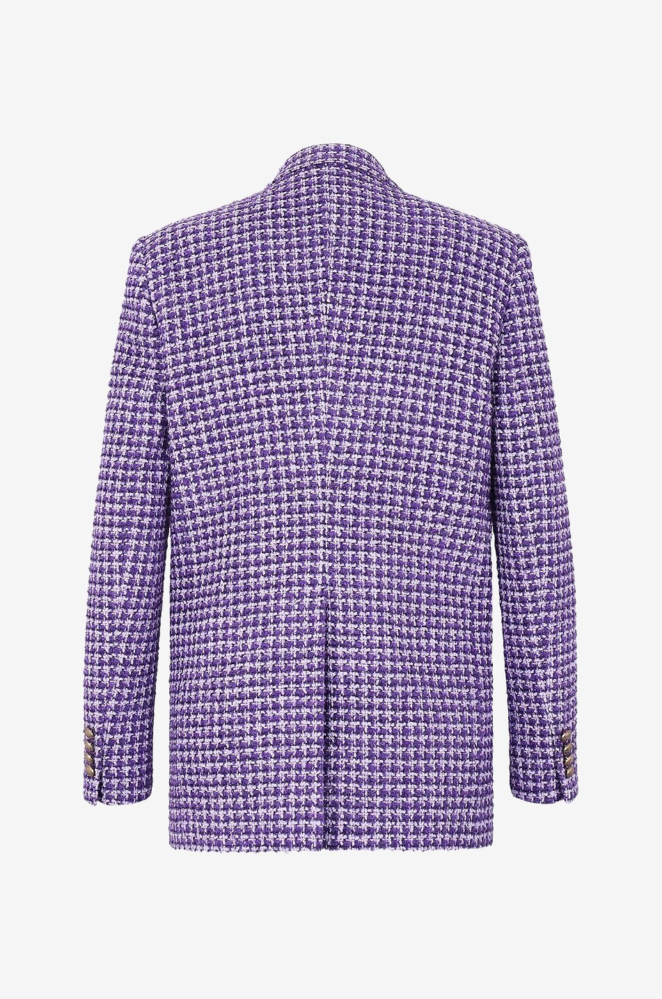 TAGLIATORE Blazer à boutonnage double en tweed Jasmine Femme VIOLET 2