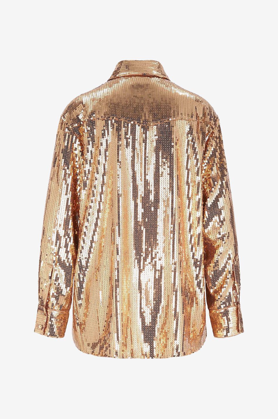 Oversize-Paillettenhemd Carlotta