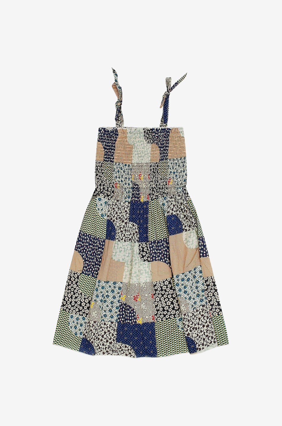 Robe à bretelles en coton fille Lorelei