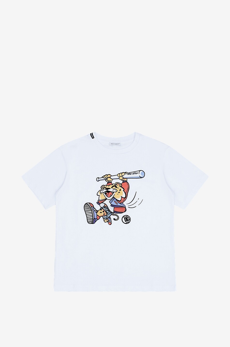 DG Leopard printed boy's T-shirt