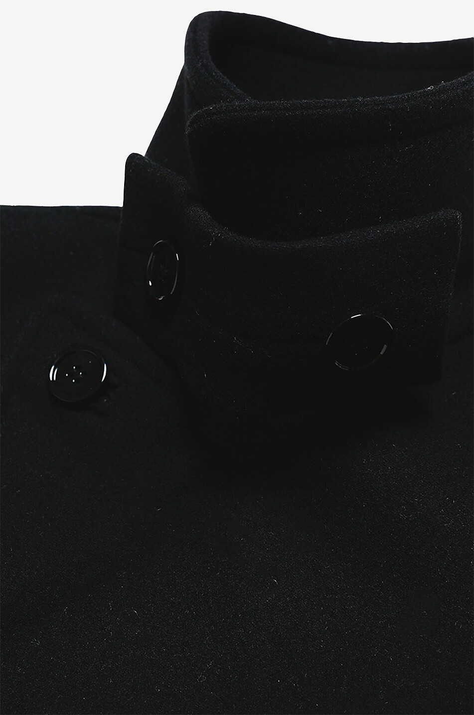 MM6 KIDS Zweireihiger Kinder-Oversize-Mantel Junge SCHWARZ 3